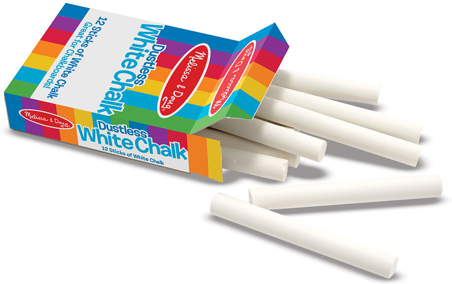ButterStix Dustless Chalk Set - 12 Pack of Assorted Colors with Holder –  Hammer and Jacks