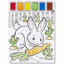 Farm Animals Paint with Water Kids' Art Pad