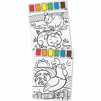 Farm Animals Paint with Water Kids' Art Pad