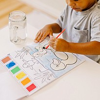 Farm Animals Paint with Water Kids' Art Pad