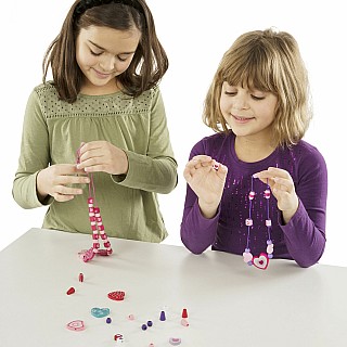 Created by Me! Heart Beads Wooden Bead Kit