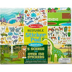 Reusable Sticker Pad - Habitats