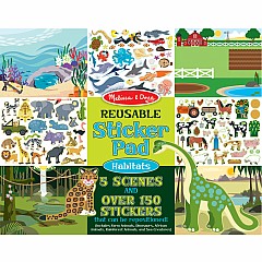 Reusable Sticker Pad - Habitats