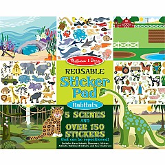 Reusable Sticker Pad - Habitats