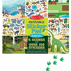 Reusable Sticker Pad - Habitats