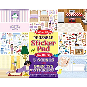Reusable Sticker Pad - Play House! by Melissa & Doug