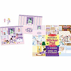 Reusable Sticker Pad - Play House!