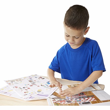 Play House Reusable Sticker Pad