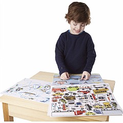 Reusable Sticker Pad - Vehicles