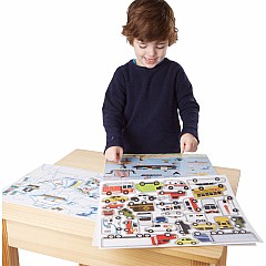 Reusable Sticker Pad - Vehicles