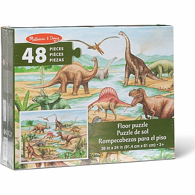 Dinosaurs Floor Puzzle - 48 Pieces