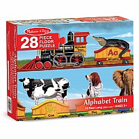 Alphabet Train Floor (28 pc)