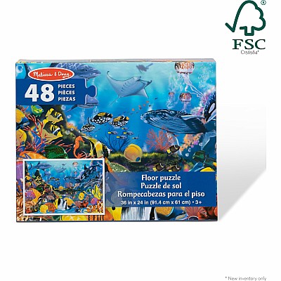 Underwater Floor Puzzle - 48 Pieces