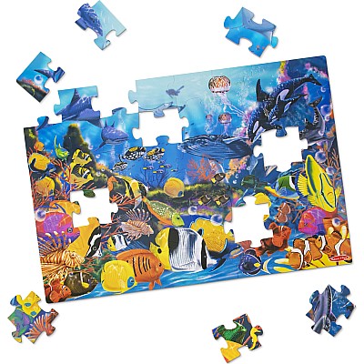 Underwater Floor Puzzle - 48 Pieces