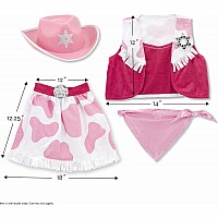 Cowgirl Role Play Costume Set