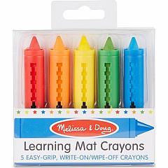 Learning Mat Crayons