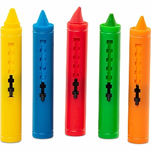 Learning Mat Crayons (5 colors) by Melissa & Doug