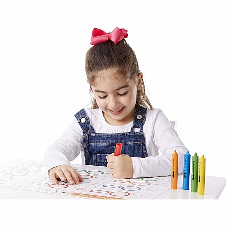 Learning Mat Crayons