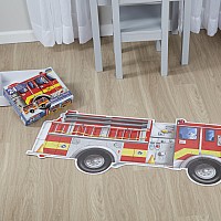 Giant Fire Truck 24 pc Floor Puzzle