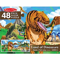 Land of Dinosaurs Floor Puzzle - 48 Pieces