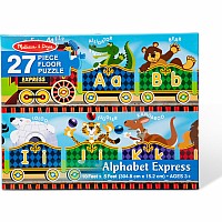 Melissa /& Doug Alphabet Express Floor Puzzle 27pc for sale online