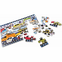 Traffic Jam Floor Puzzle - 24 Pieces