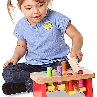 Deluxe Pounding Bench Toddler Toy