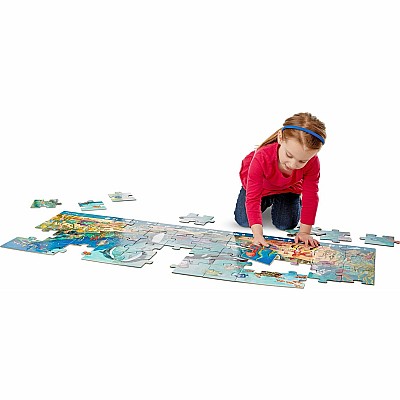 Beneath the Waves Search & Find Floor Puzzle - 48 pieces