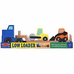 Low Loader Wooden Vehicles Play Set