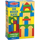 100 Wood Block Set