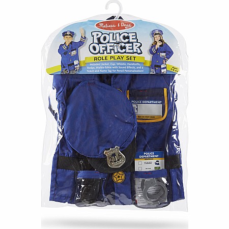 Police Officer Role Play Costume Set