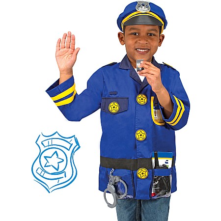 Police Officer Role Play Costume Set