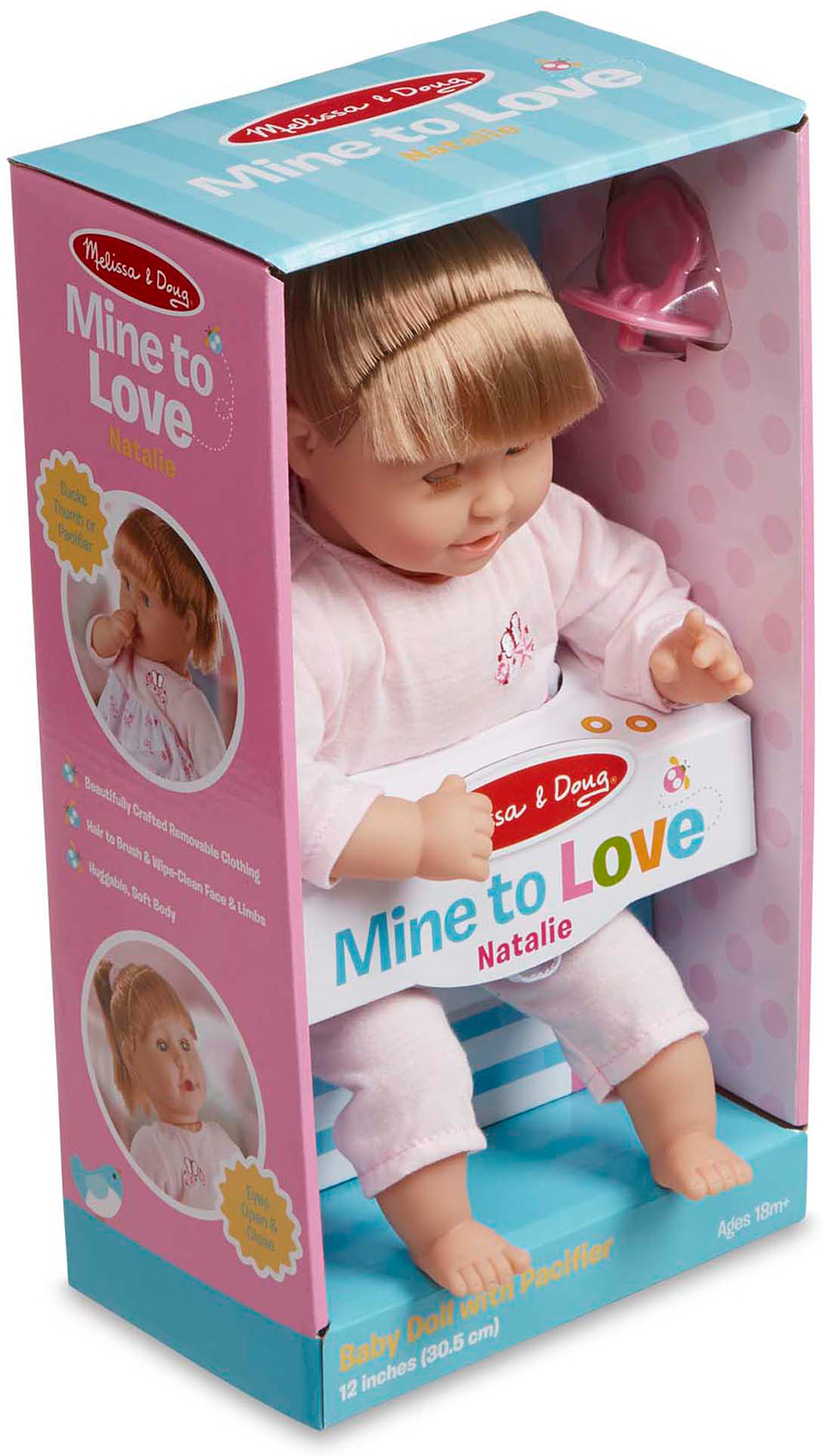 Melissa & Doug Mine to Love 12-Inch Brianna Soft Body Baby Doll