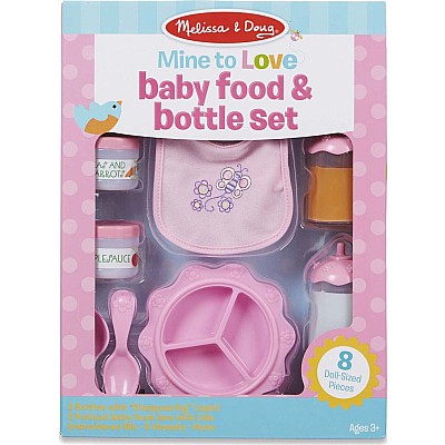 Mine to Love - Baby Food & Bottle Set