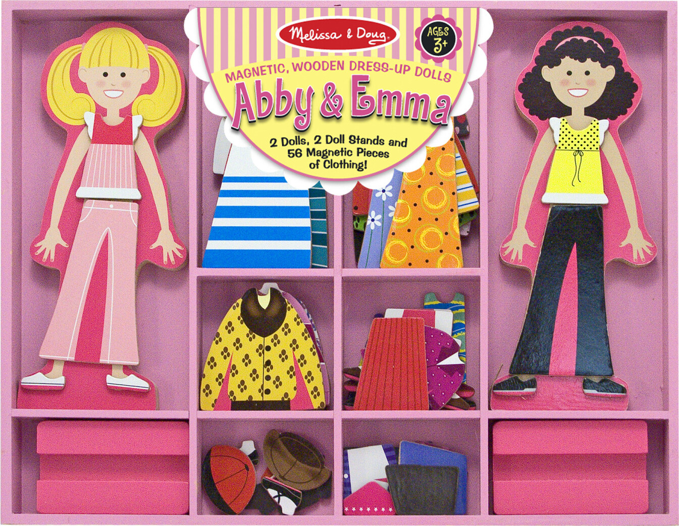 Abby and Emma Magnetic Dress-Up - Givens Books and