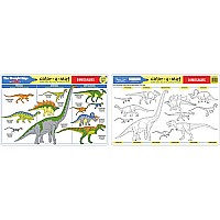 Dinosaurs Color-A-Mat