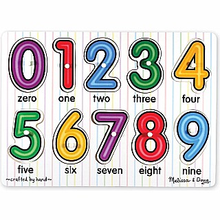 See-Inside Numbers Peg Puzzle (assorted)