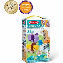 Blockables Safari Play Set