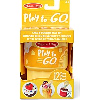 Play to Go Cake and Cookies Play Set