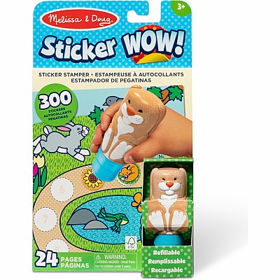 Sticker WOW! Activity Pad & Sticker Stamper - Bunny
