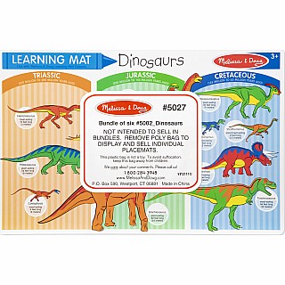 Dinosaurs Color A Mat