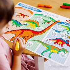 Dinosaurs Color-A-Mat (Bundle of 6)
