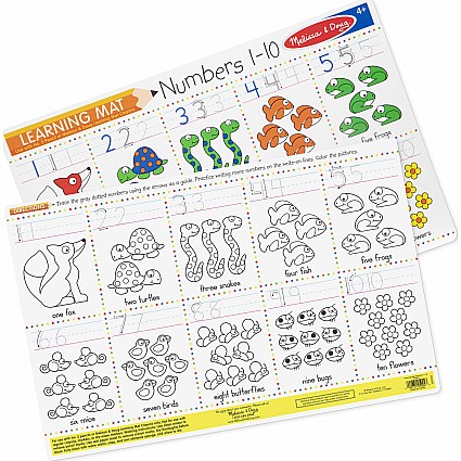 WRITE-A-MAT NUMBERS 1-10 