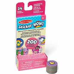 Sticker WOW! Mini Activity Pad and Refill Stickers - Favorite Things