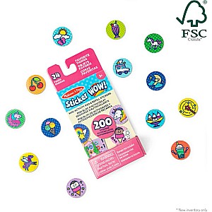 Sticker WOW! Mini Activity Pad and Refill Stickers - Favorite Things