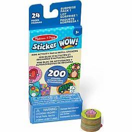 Sticker WOW!® Mini Activity Pad and Refill Stickers - Surprise Pack 1