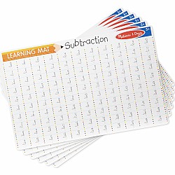 Subtraction Problems Write-A-Mat 