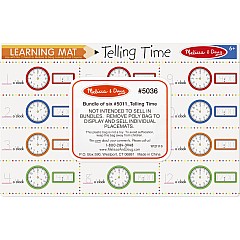 Learning Mat Telling Time 