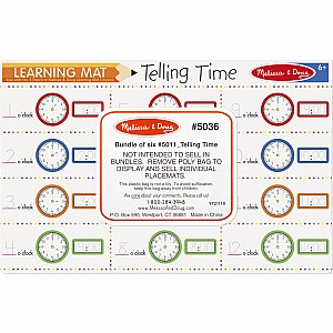 Telling Time Write-a-mat