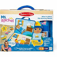 Ms. Rachel What to Wear Felt Activity Board